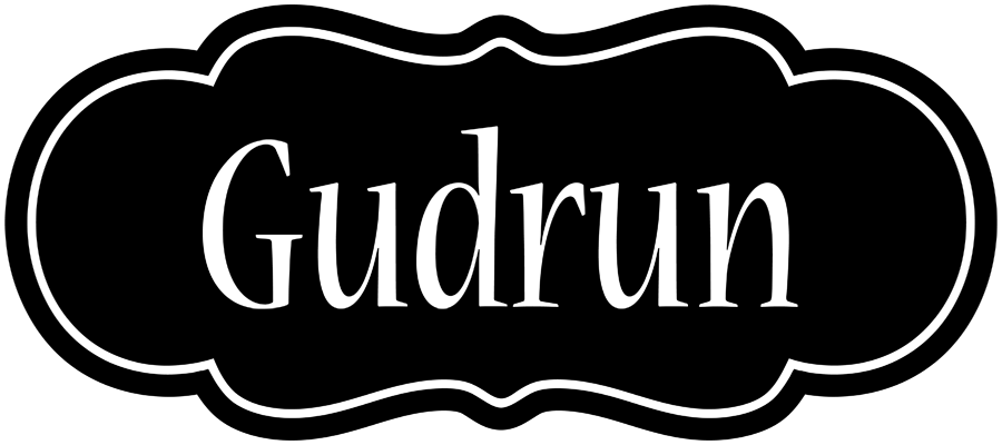 Gudrun welcome logo