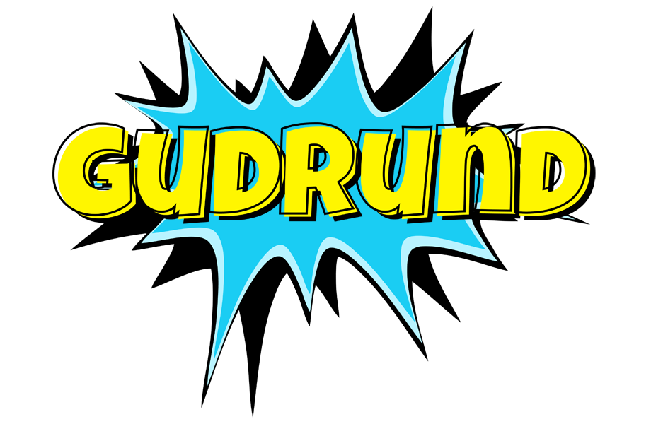 Gudrund amazing logo
