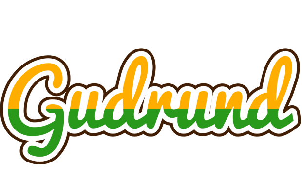 Gudrund banana logo