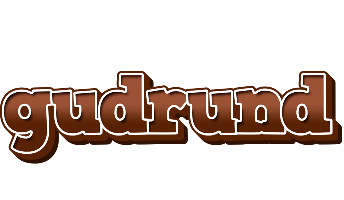 Gudrund brownie logo
