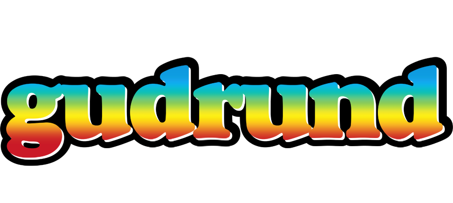 Gudrund color logo