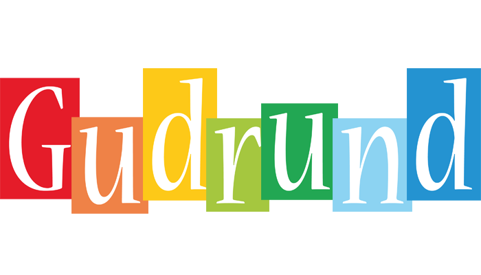 Gudrund colors logo