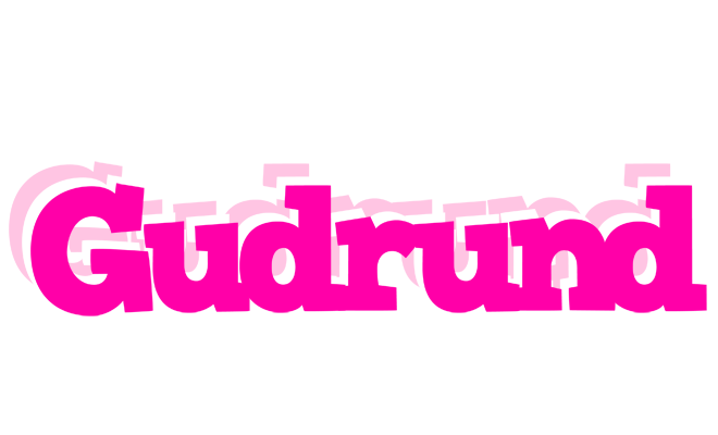 Gudrund dancing logo