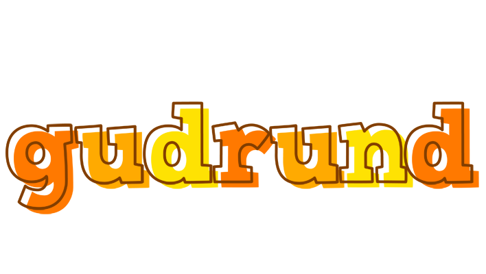 Gudrund desert logo