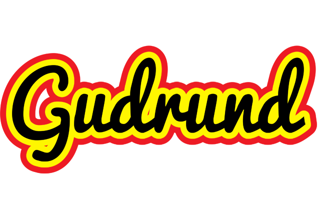 Gudrund flaming logo