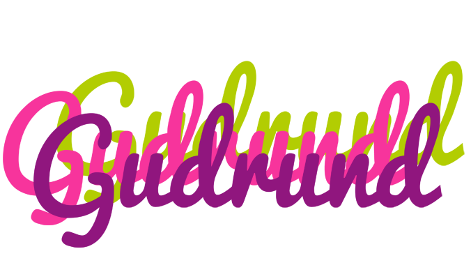 Gudrund flowers logo