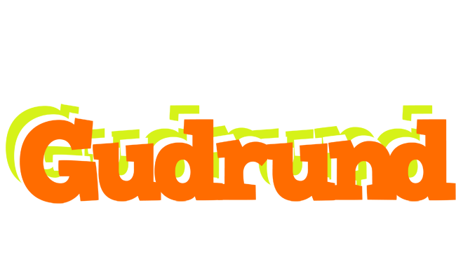 Gudrund healthy logo