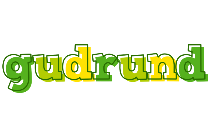 Gudrund juice logo