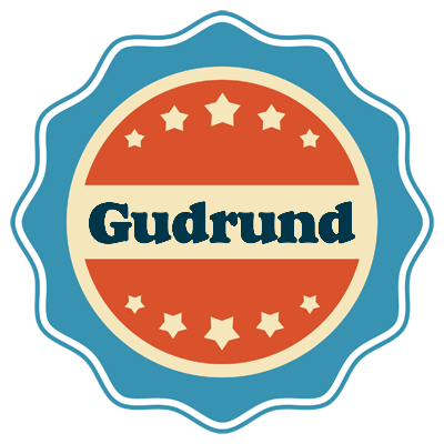 Gudrund labels logo