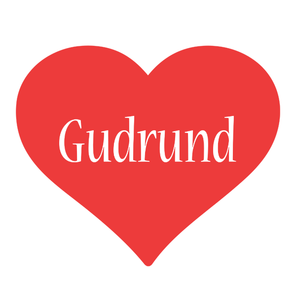 Gudrund love logo