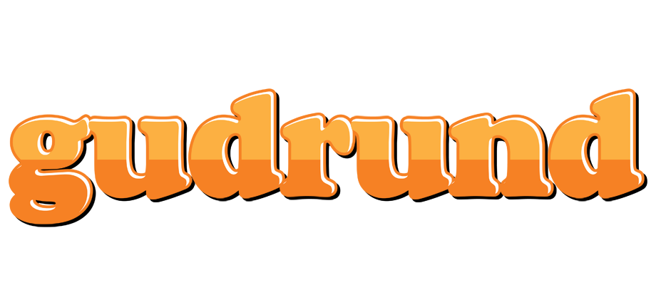 Gudrund orange logo
