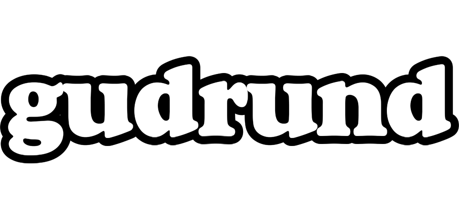 Gudrund panda logo