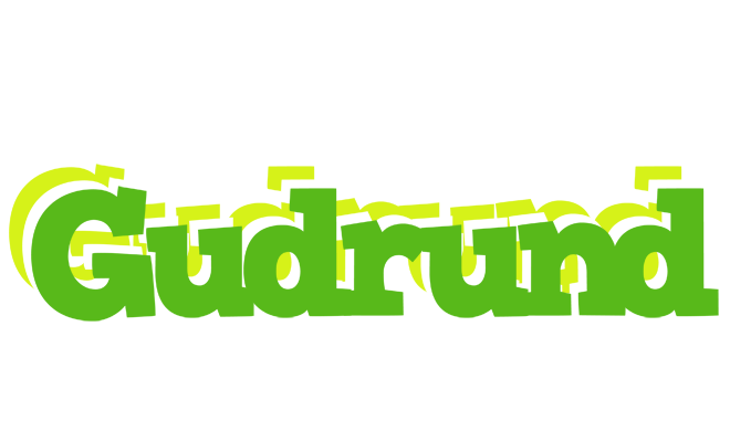 Gudrund picnic logo