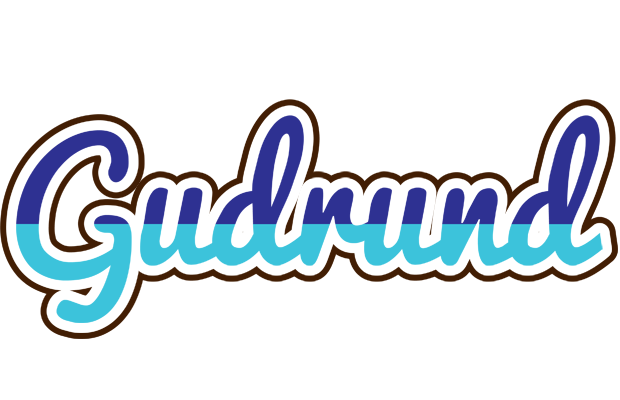 Gudrund raining logo