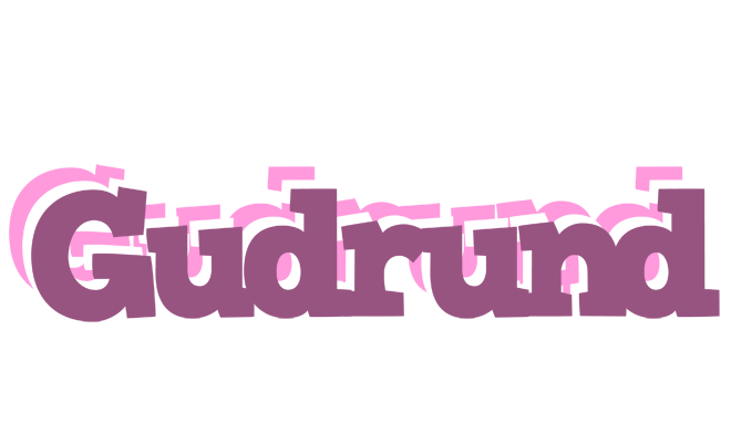 Gudrund relaxing logo