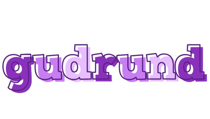 Gudrund sensual logo