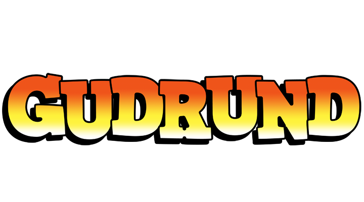 Gudrund sunset logo