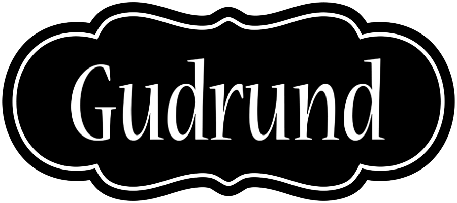 Gudrund welcome logo