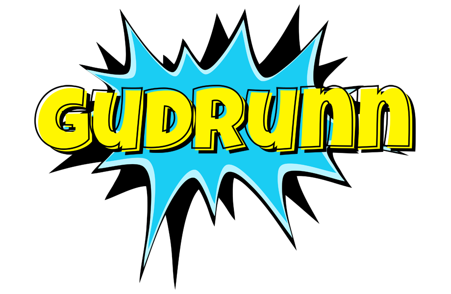 Gudrunn amazing logo
