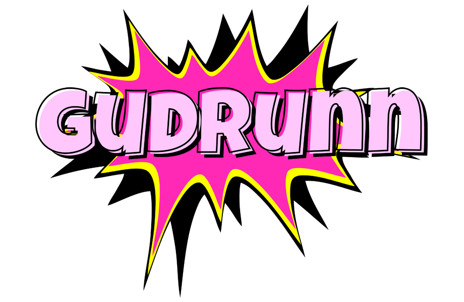 Gudrunn badabing logo