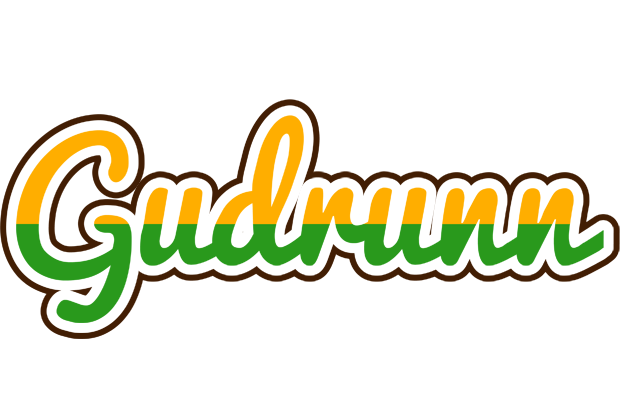 Gudrunn banana logo