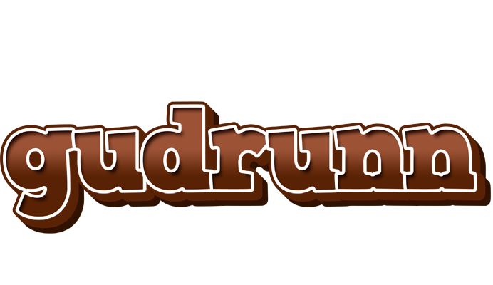 Gudrunn brownie logo