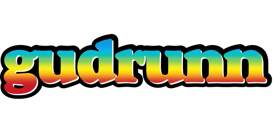 Gudrunn color logo