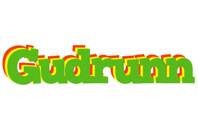Gudrunn crocodile logo