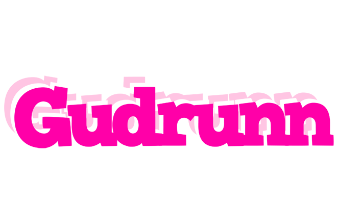 Gudrunn dancing logo