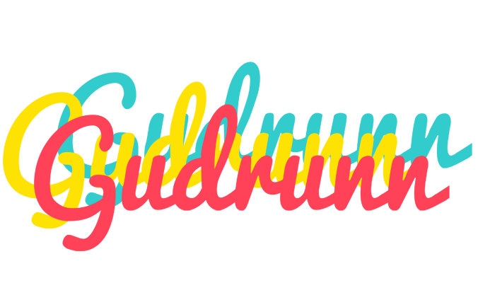 Gudrunn disco logo