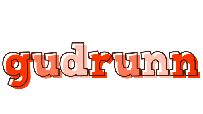 Gudrunn paint logo