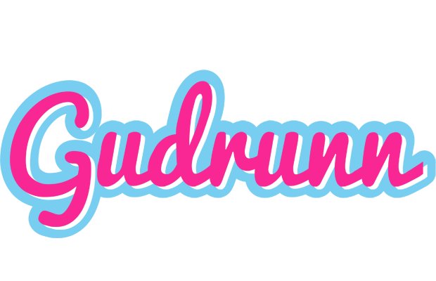 Gudrunn popstar logo