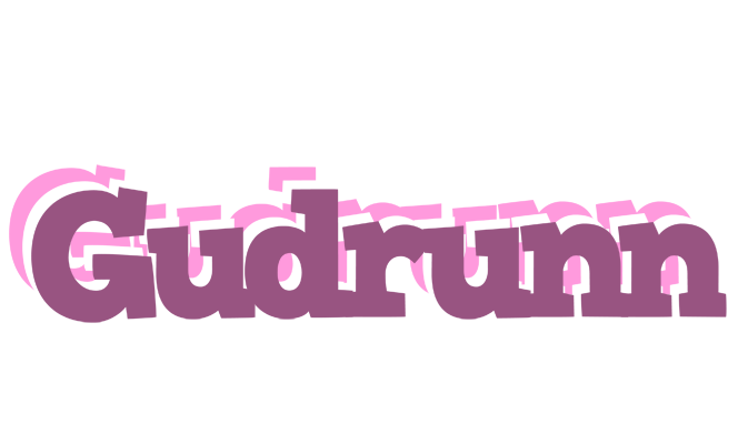 Gudrunn relaxing logo