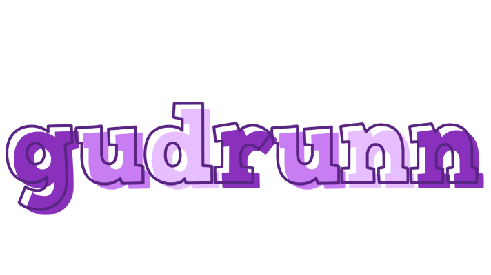 Gudrunn sensual logo