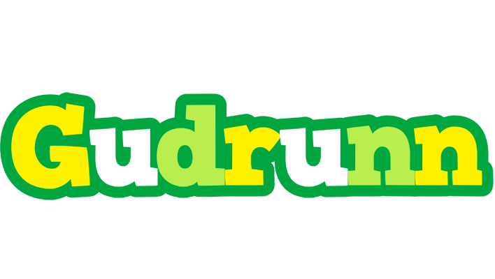 Gudrunn soccer logo
