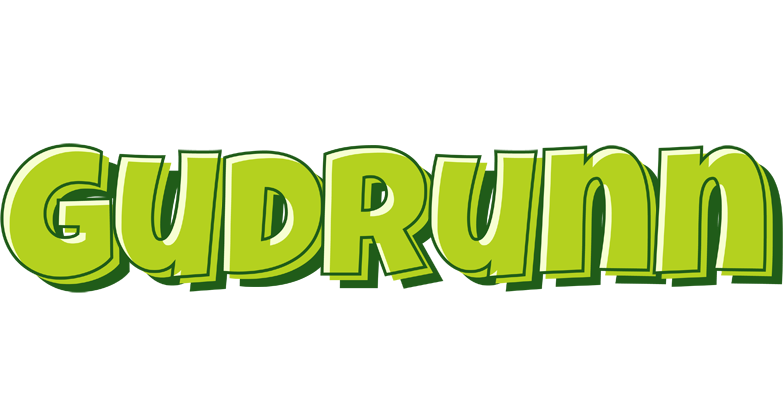 Gudrunn summer logo