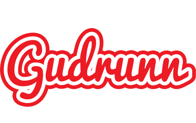 Gudrunn sunshine logo
