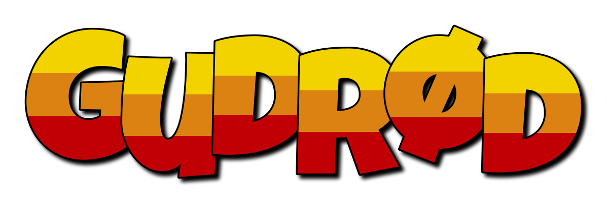 Gudrød jungle logo