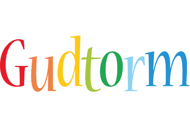 Gudtorm birthday logo