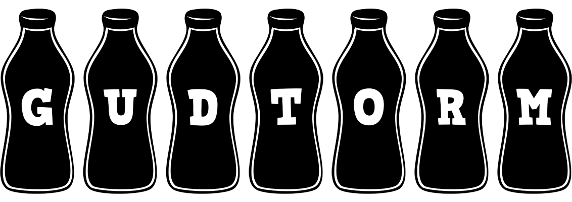 Gudtorm bottle logo