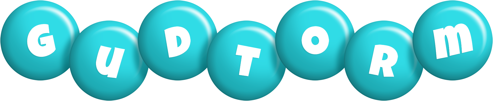 Gudtorm candy-azur logo
