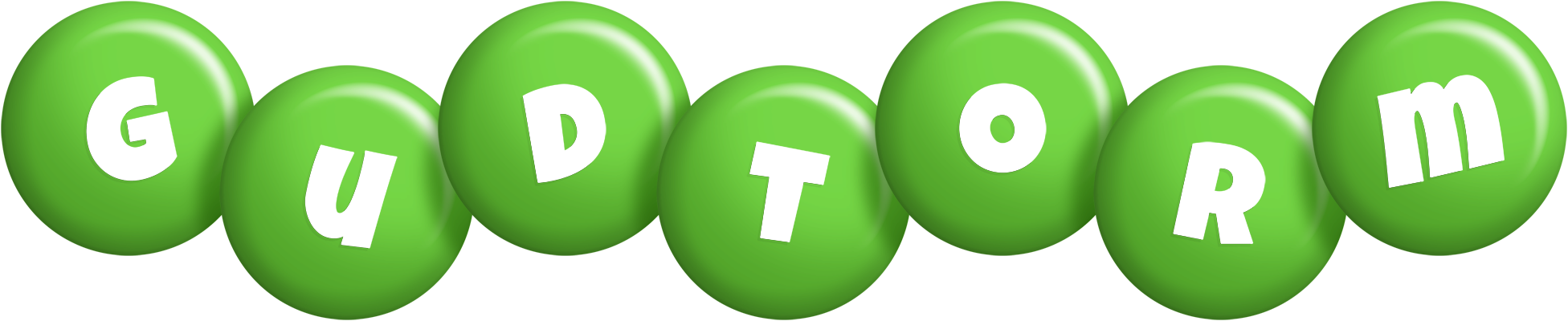 Gudtorm candy-green logo