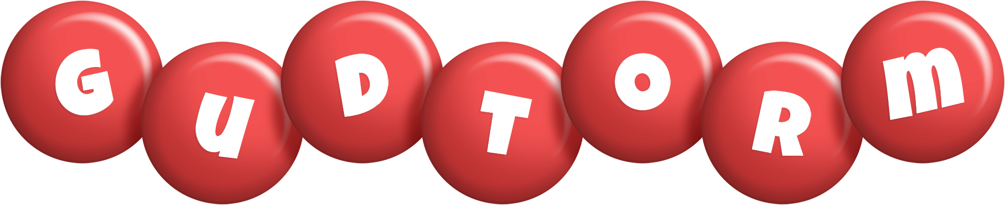 Gudtorm candy-red logo