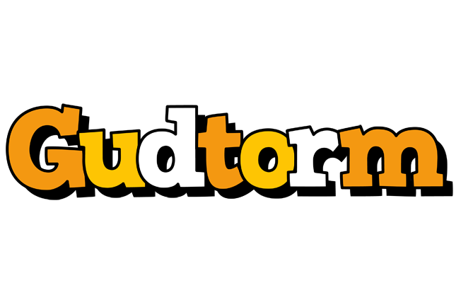 Gudtorm cartoon logo