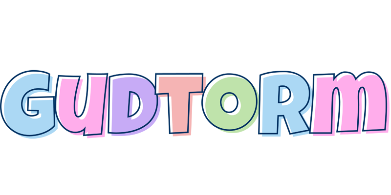 Gudtorm pastel logo