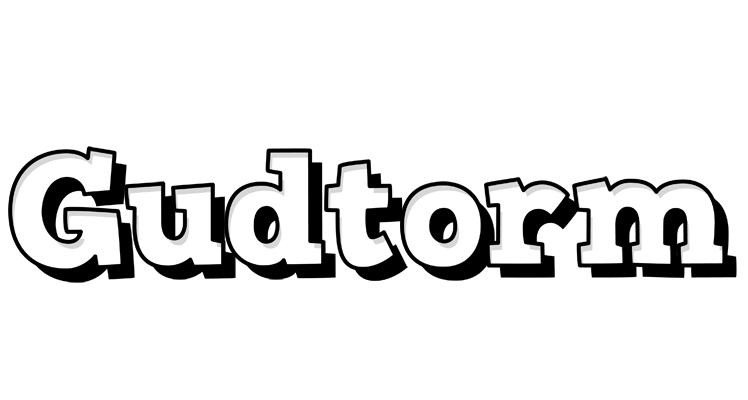 Gudtorm snowing logo