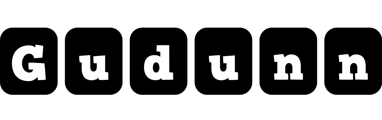 Gudunn box logo