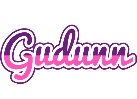 Gudunn cheerful logo