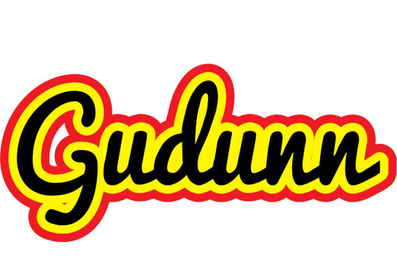 Gudunn flaming logo