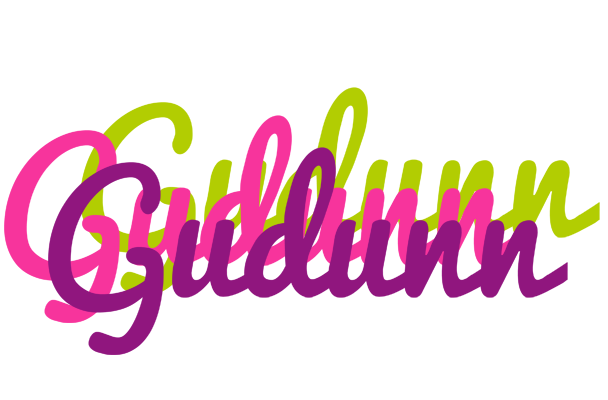 Gudunn flowers logo